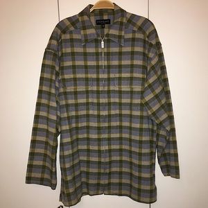 YSL Plaid Jacket Size XL
